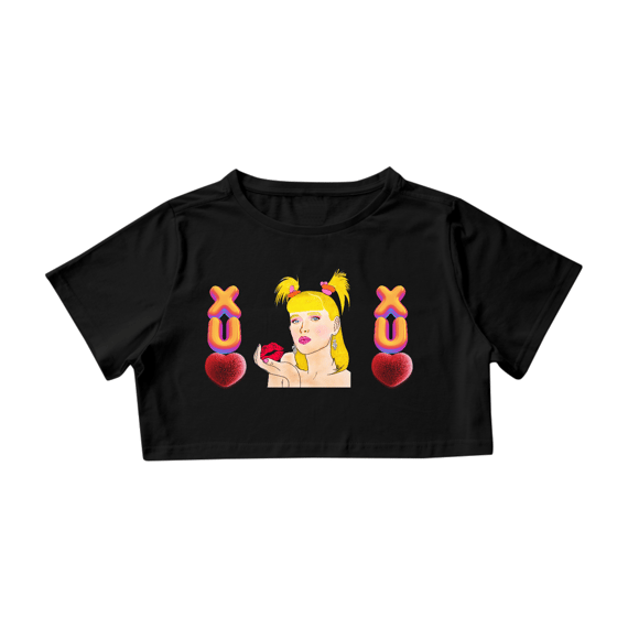 Cropped Unissex Exclusivo - Xu Realista Beijinho