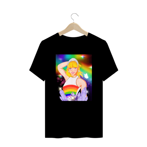 Camiseta Plus Size - Xuxa Contra o Baixo Astral