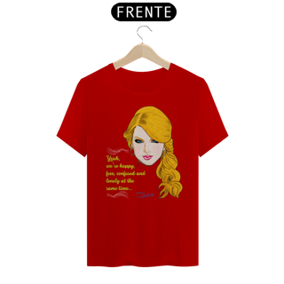 Nome do produto Camiseta Fandom Quality Exclusiva - Taylor Lonely