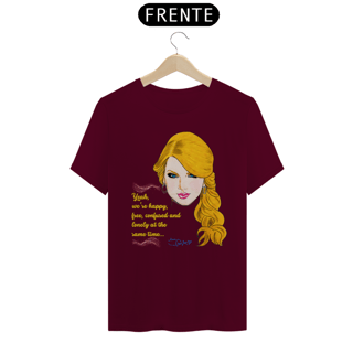 Nome do produto Camiseta Fandom Quality Exclusiva - Taylor Lonely