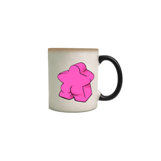 Nome do produto Meeple de Bundinha Rosa Mágica