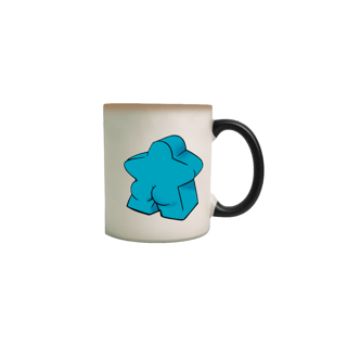 Nome do produto Meeple de Bundinha Azul Mágica