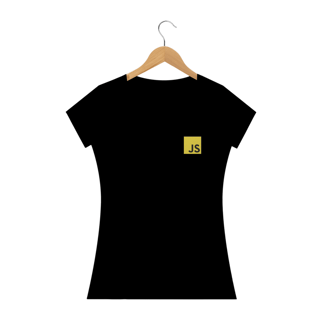 Nome do produto Logo  JavaScript - Camisa Feminina