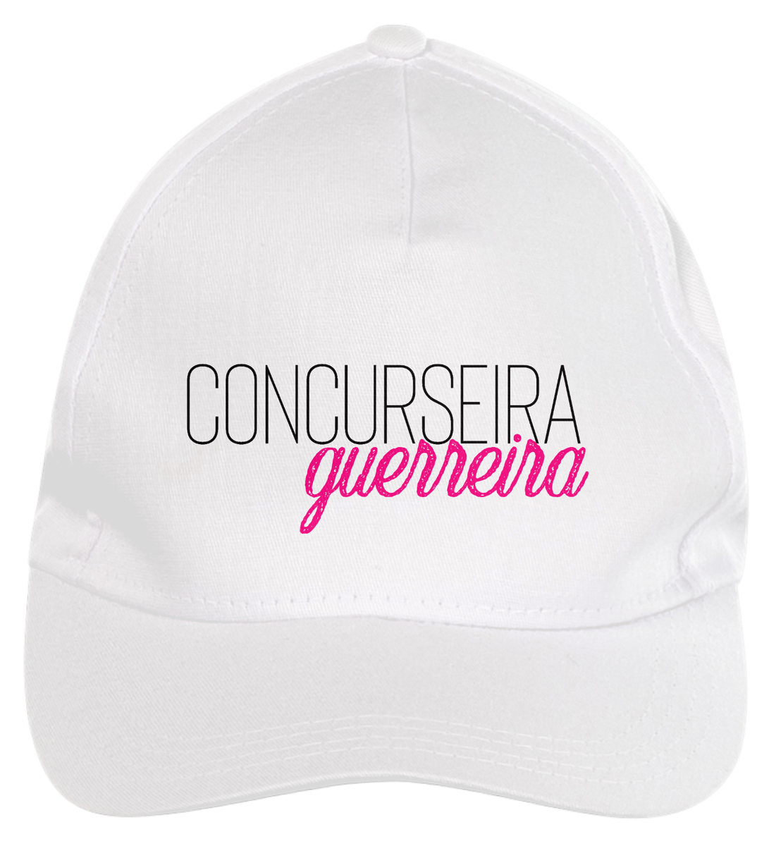 Nome do produto: Boné: Concurseira Guerreira
