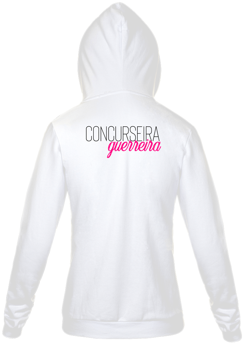 Nome do produto: Moletom: Concurseira Guerreira