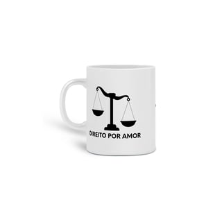 Nome do produto Caneca: Direito Por Amor