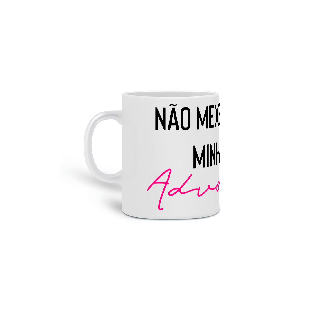 Nome do produto: Caneca: Não Mexe Comigo (Filha, Rosa)