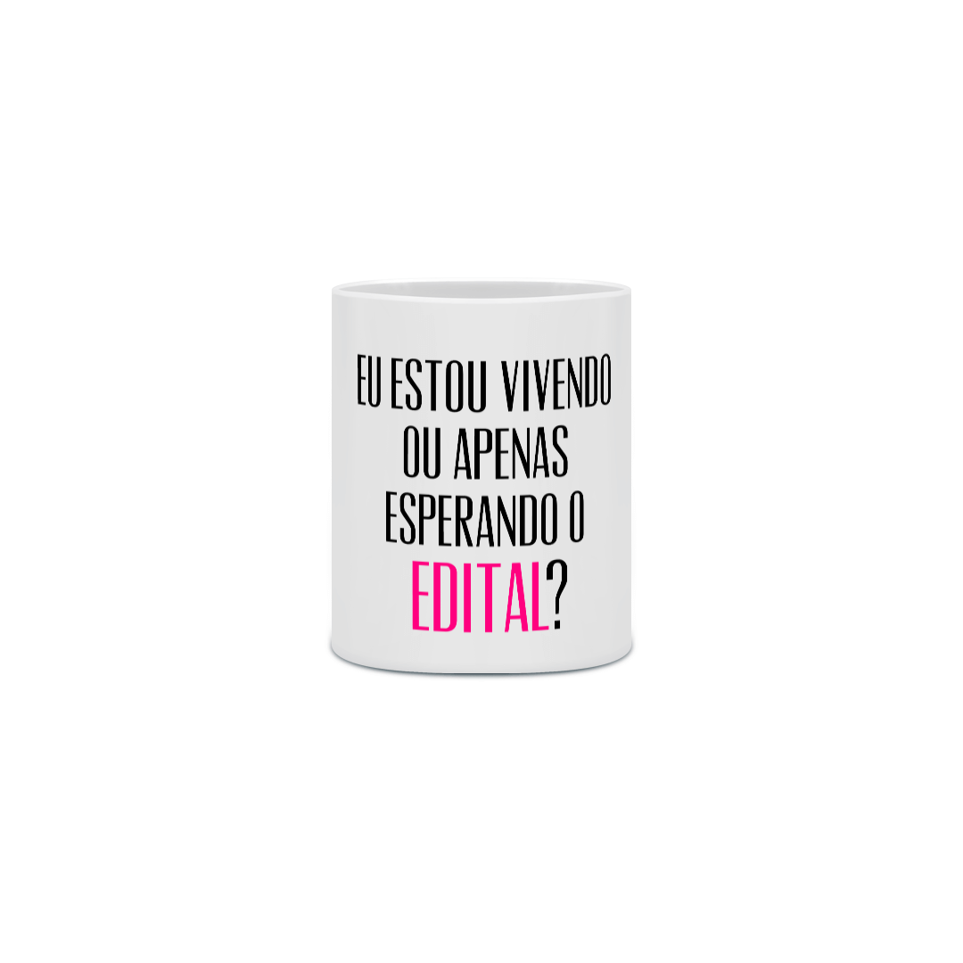 Nome do produto: Caneca: Vivendo ou Esperando