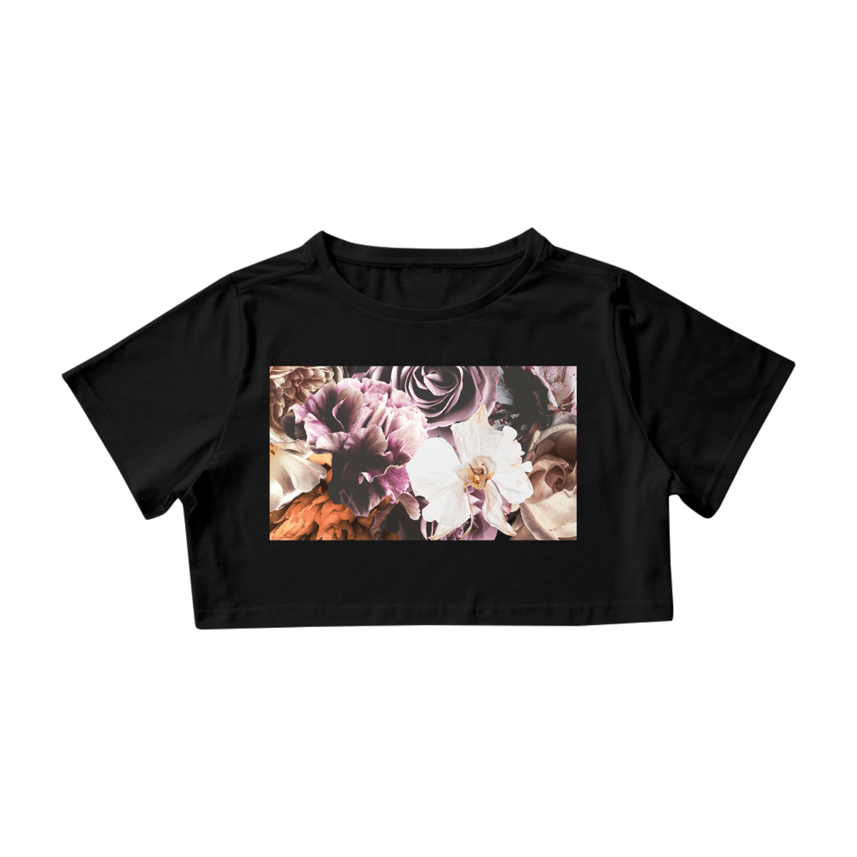 Nome do produto: Cropped: Flores