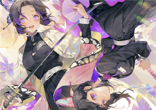 Poster Shinobu Kocho kanao Tsuyuri