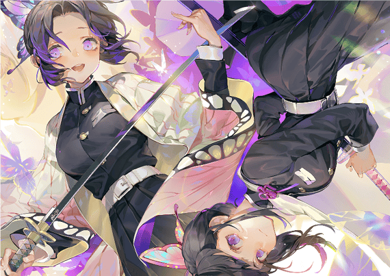Poster Shinobu Kocho kanao Tsuyuri