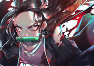 Nome do produto Poster Nezuko