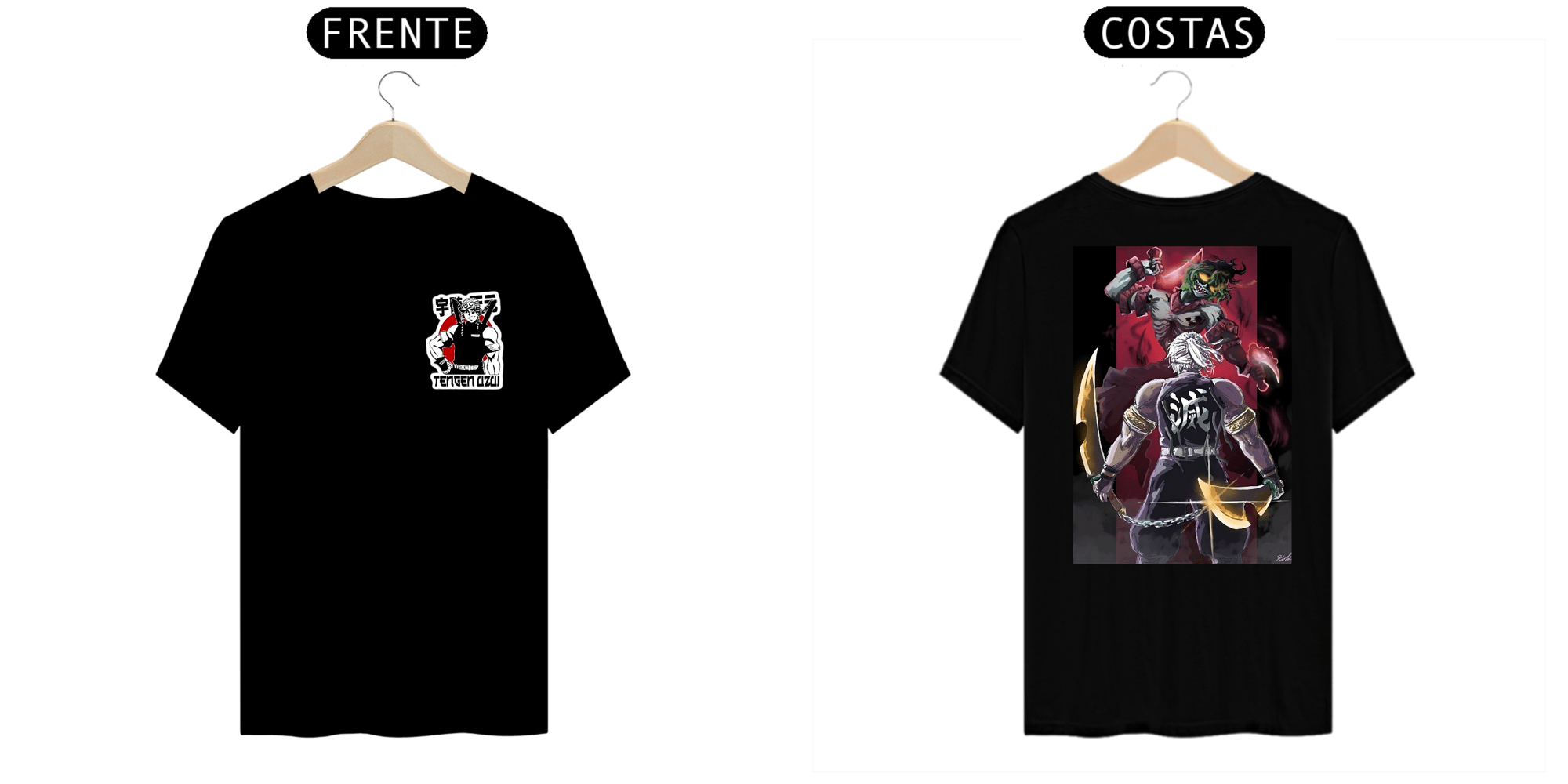 Camisa Uzui vs Gyutaro