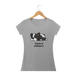 Nome do produtoCamiseta Baby long quero ir embora
