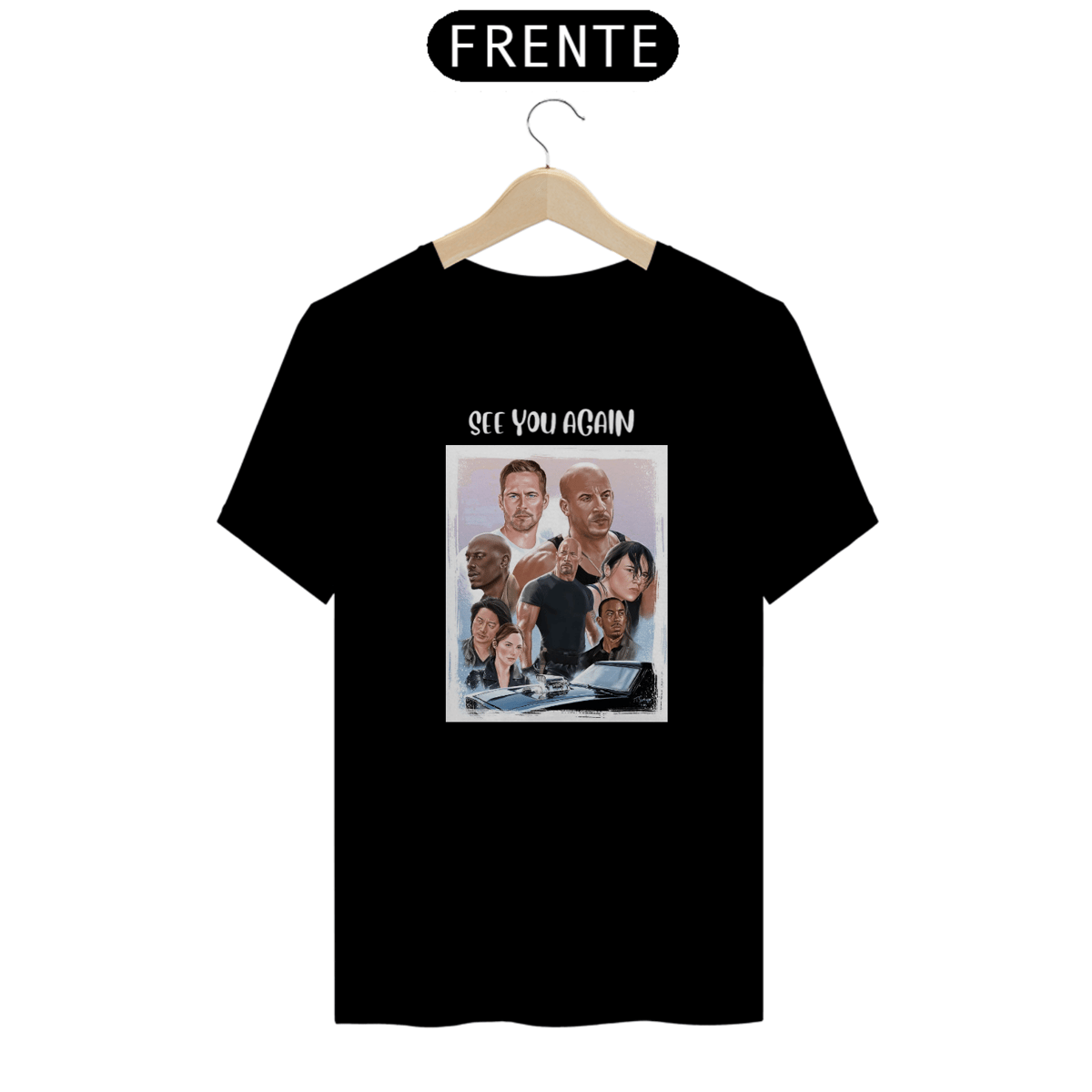 Nome do produto: Camiseta See You Again