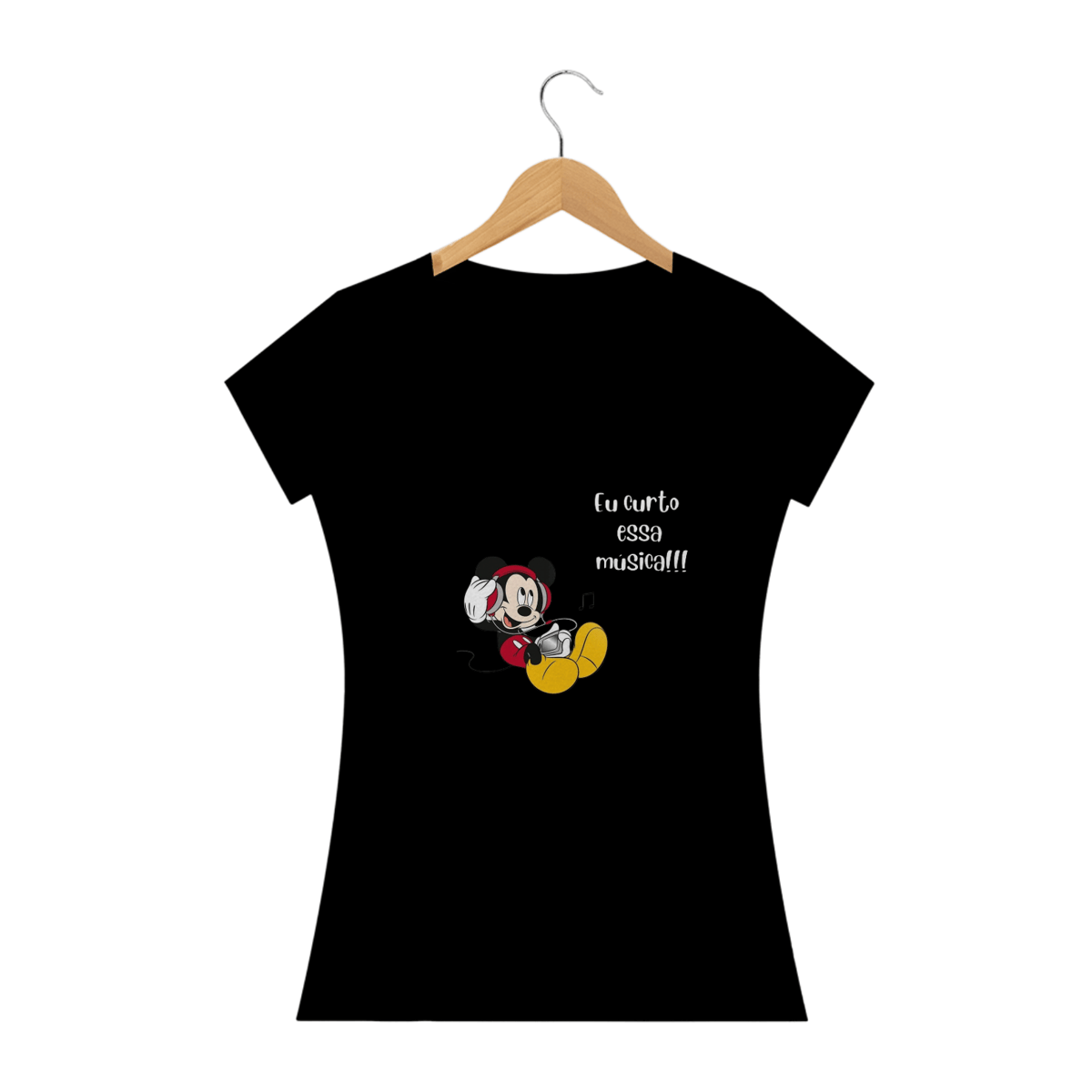 Nome do produto: camiseta mickey musica