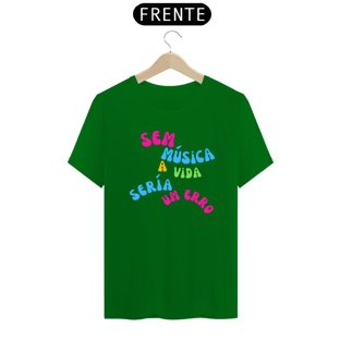 Nome do produtoCamiseta sem musica a vida seria um erro