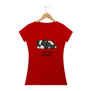 Nome do produtoCamiseta Baby long quero ir embora
