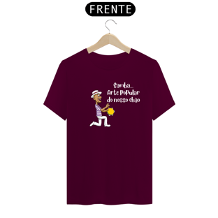 Nome do produtoCamiseta/ Samba... Arte popular do nosso chão