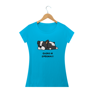 Nome do produtoCamiseta Baby long quero ir embora