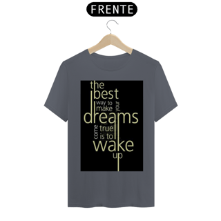 Nome do produto Camiseta com frases em inglês