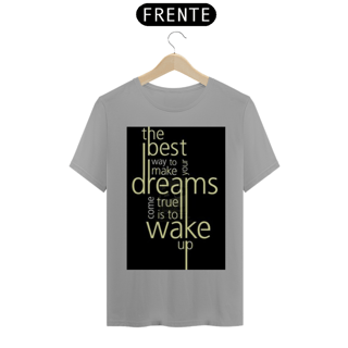 Nome do produto Camiseta com frases em inglês