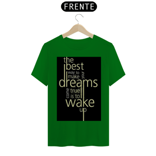 Nome do produto Camiseta com frases em inglês