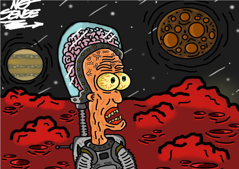 Nome do produto: Poster NoSense - Unknow Austronaut