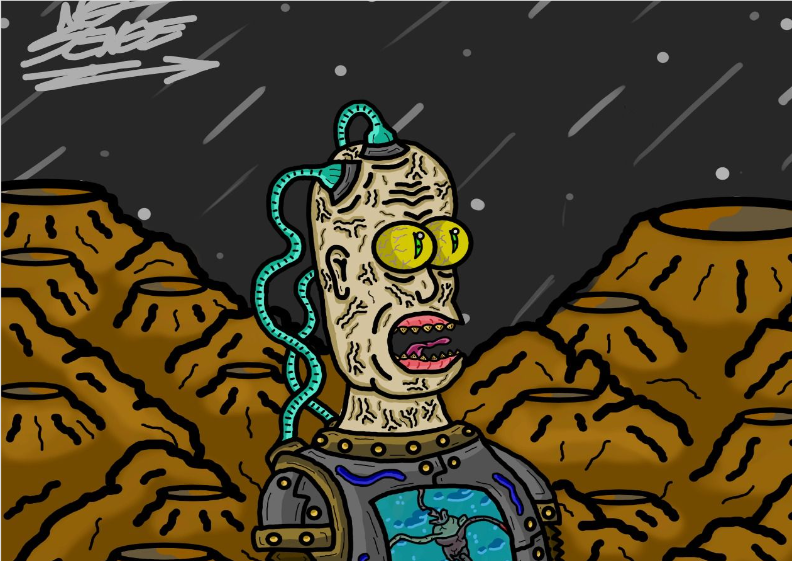 Nome do produto: Poster NoSense - Crazy Ciborg