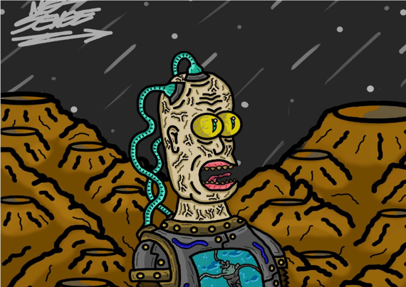 Poster NoSense - Crazy Ciborg