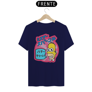 Nome do produto Homer Simpson. Logo Japão