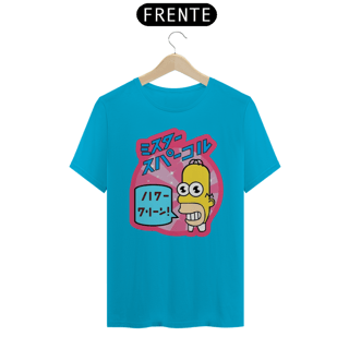 Nome do produto Homer Simpson. Logo Japão