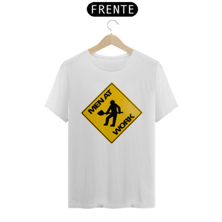 Nome do produto men at work band sign