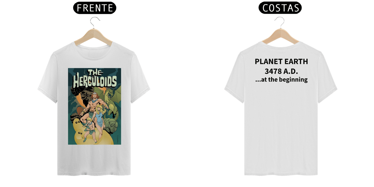 Nome do produto: Exclusiva José Herculoides letra preta