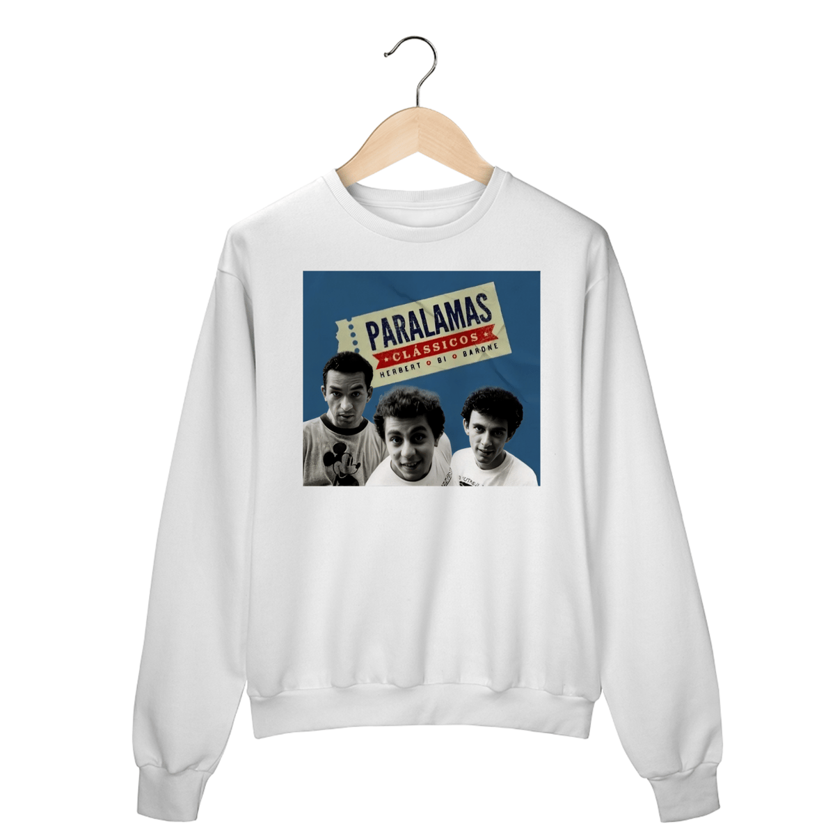 Nome do produto: Paralamas | Moletom Fechado
