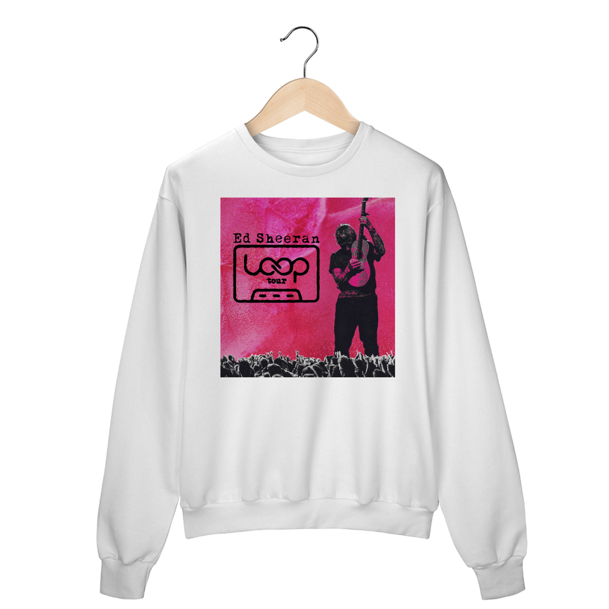 Nome do produto: Ed Sheeran | Loop Tour 2026 (Moletom)
