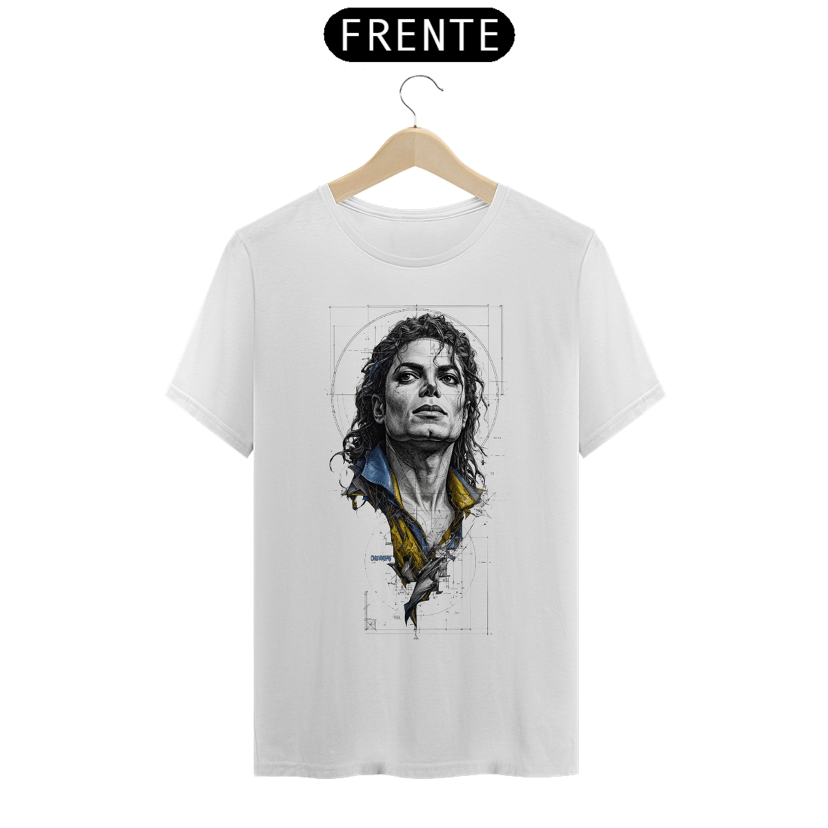 Nome do produto: Michael Jackson | Algodão Classic