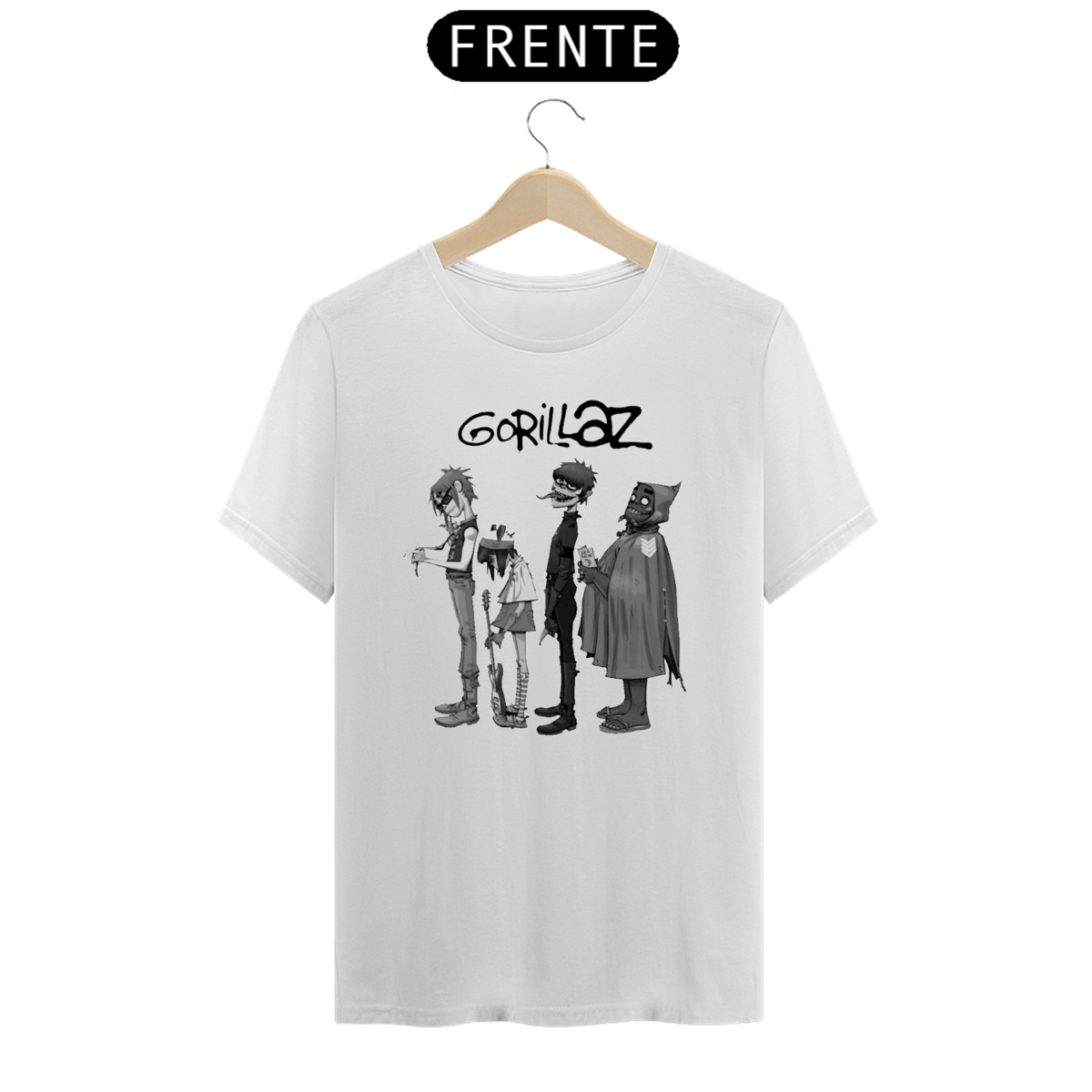 Nome do produto: Gorillaz | Algodão Classic