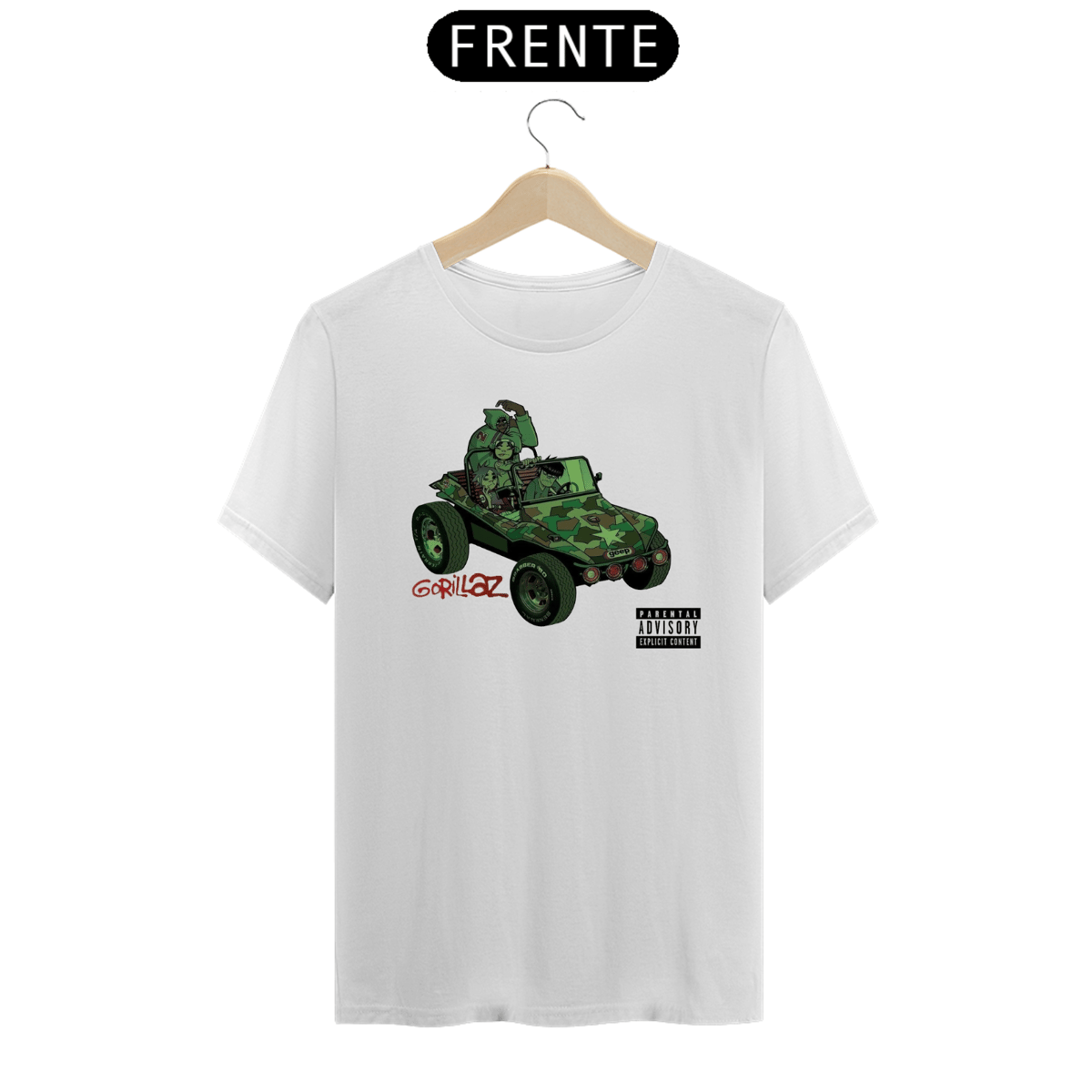 Nome do produto: Gorillaz | Algodão Classic