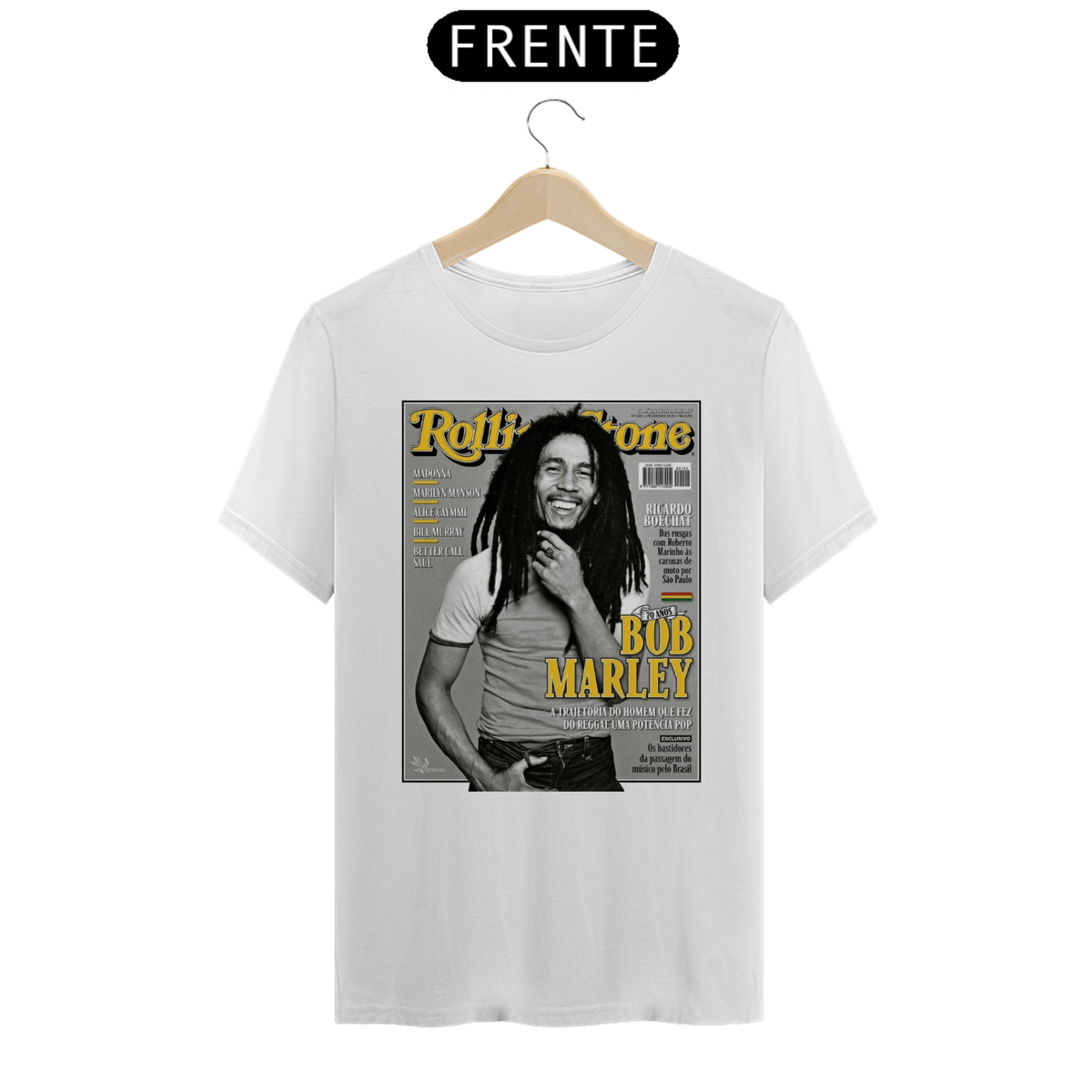 Nome do produto: Bob Marley | Algodão Classic