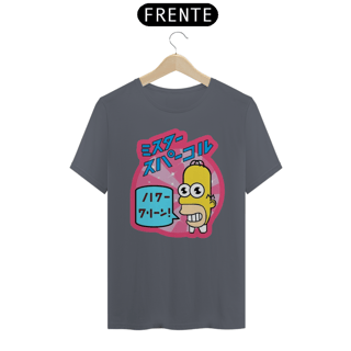 Nome do produto Homer Simpson. Logo Japão