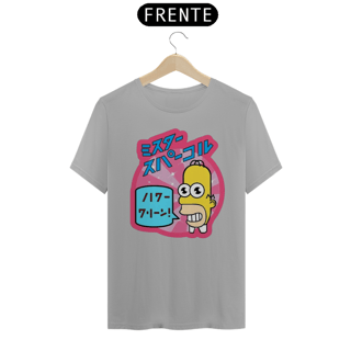 Nome do produto Homer Simpson. Logo Japão