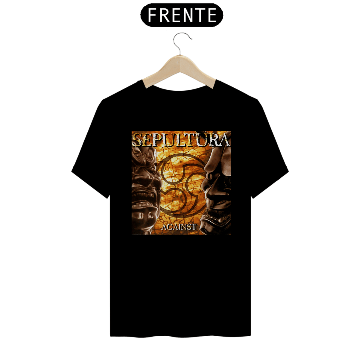 Nome do produto: Sepultura | Against | Algodão Classic