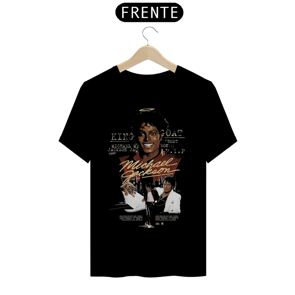 Nome do produto: Michael Jackson | Algodão Classic