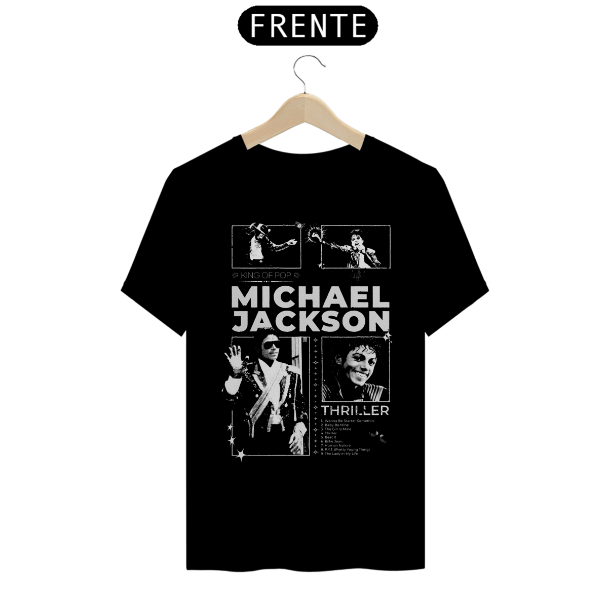 Nome do produto: Michael Jackson | Algodão Classic
