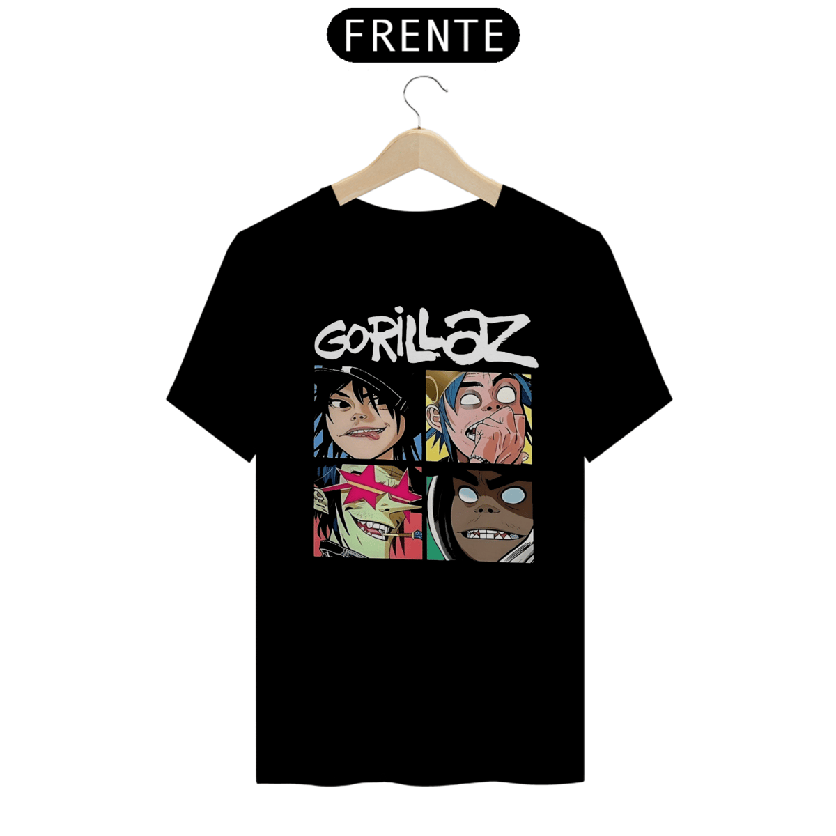 Nome do produto: Gorillaz | Algodão Classic