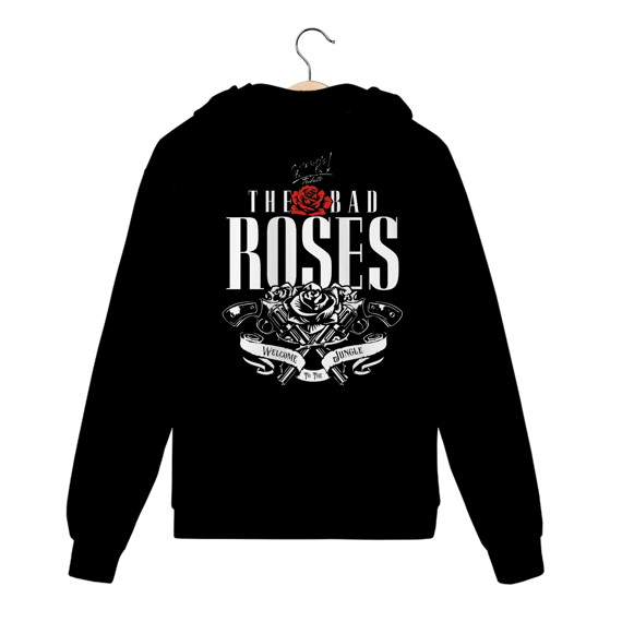 The Bad Roses |  Moletom Com Ziper