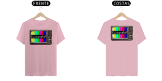 Nome do produto CulturaPop Unissex. Frente e Costas