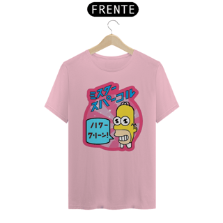 Nome do produto Homer Simpson. Logo Japão