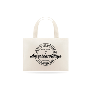 Nome do produto Ecobag - Inglês não é o que você vê